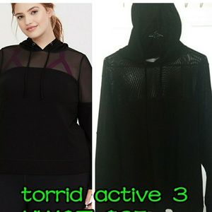 Torrid active wear hoodie